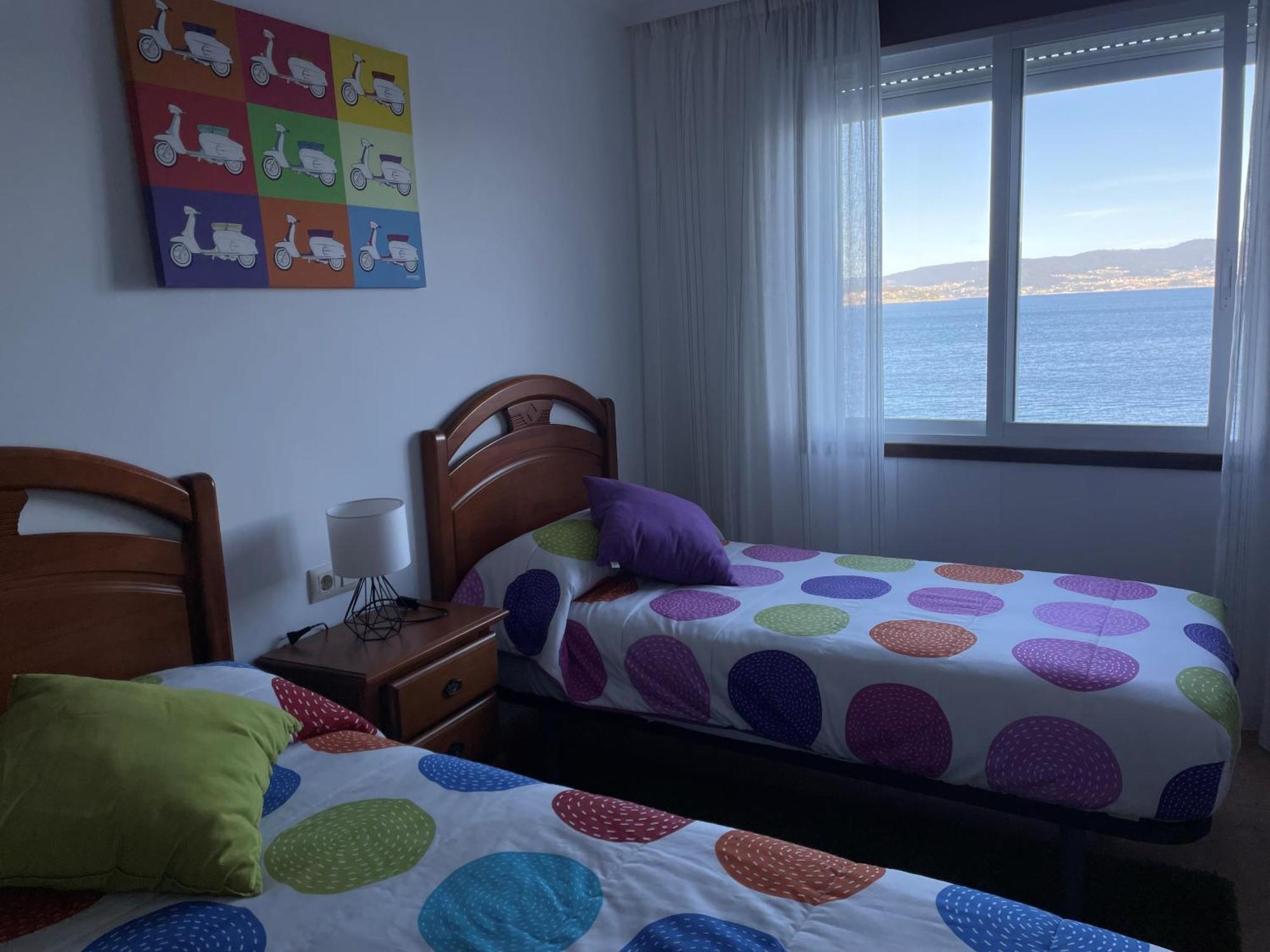 Apartamento Piso Vacaciones En El Mar Sanxenxo Exterior foto