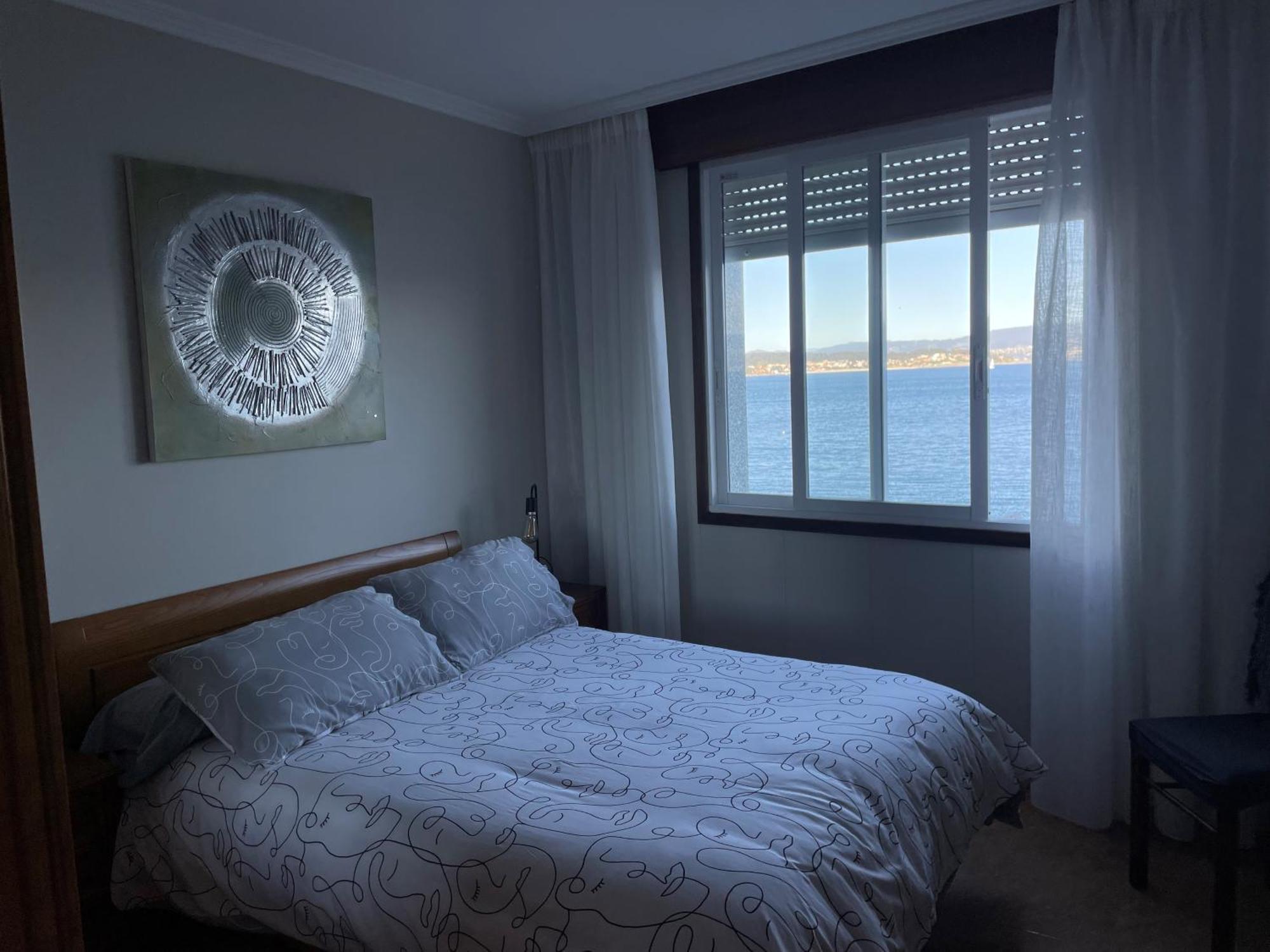 Apartamento Piso Vacaciones En El Mar Sanxenxo Exterior foto