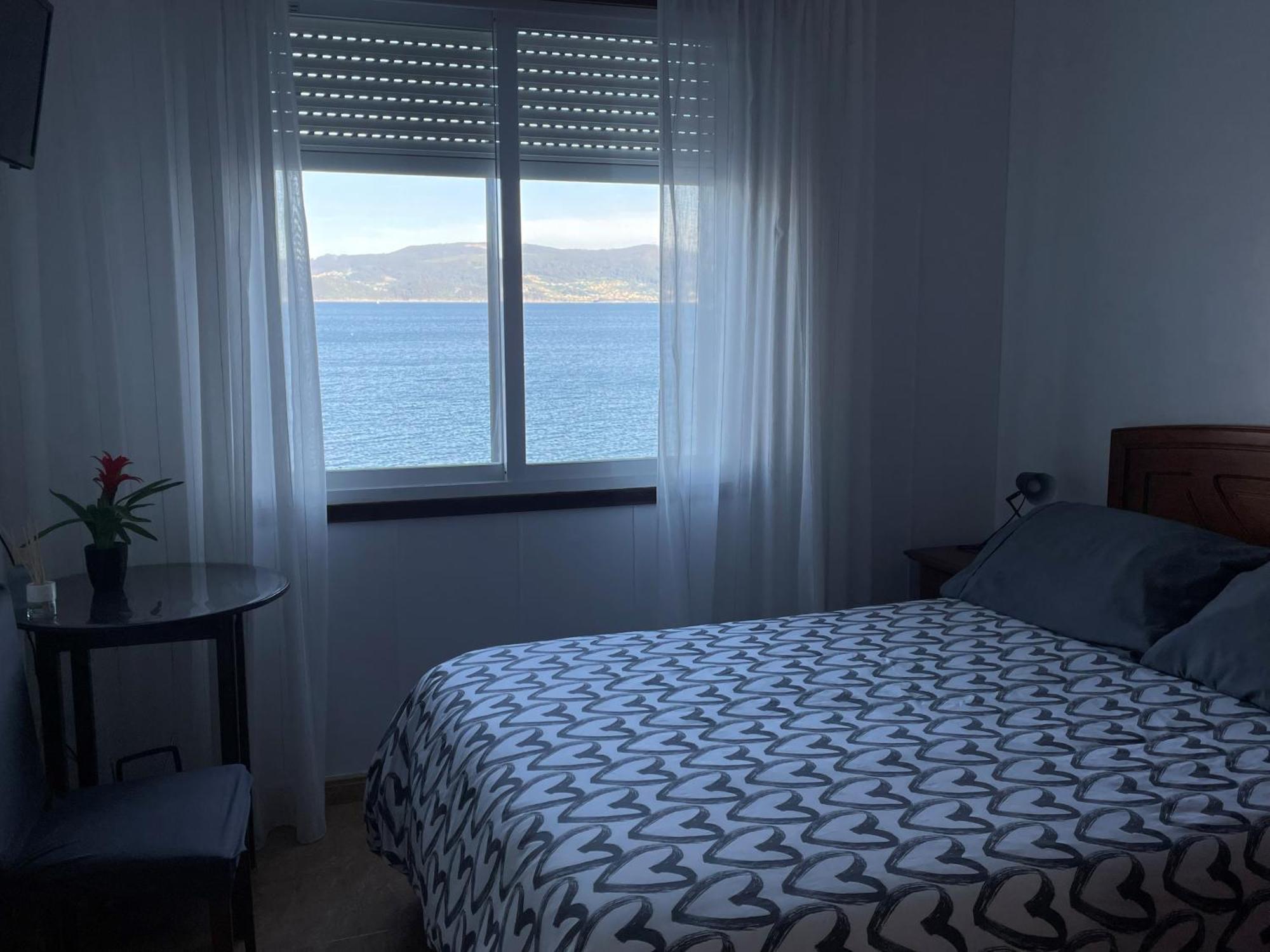 Apartamento Piso Vacaciones En El Mar Sanxenxo Exterior foto