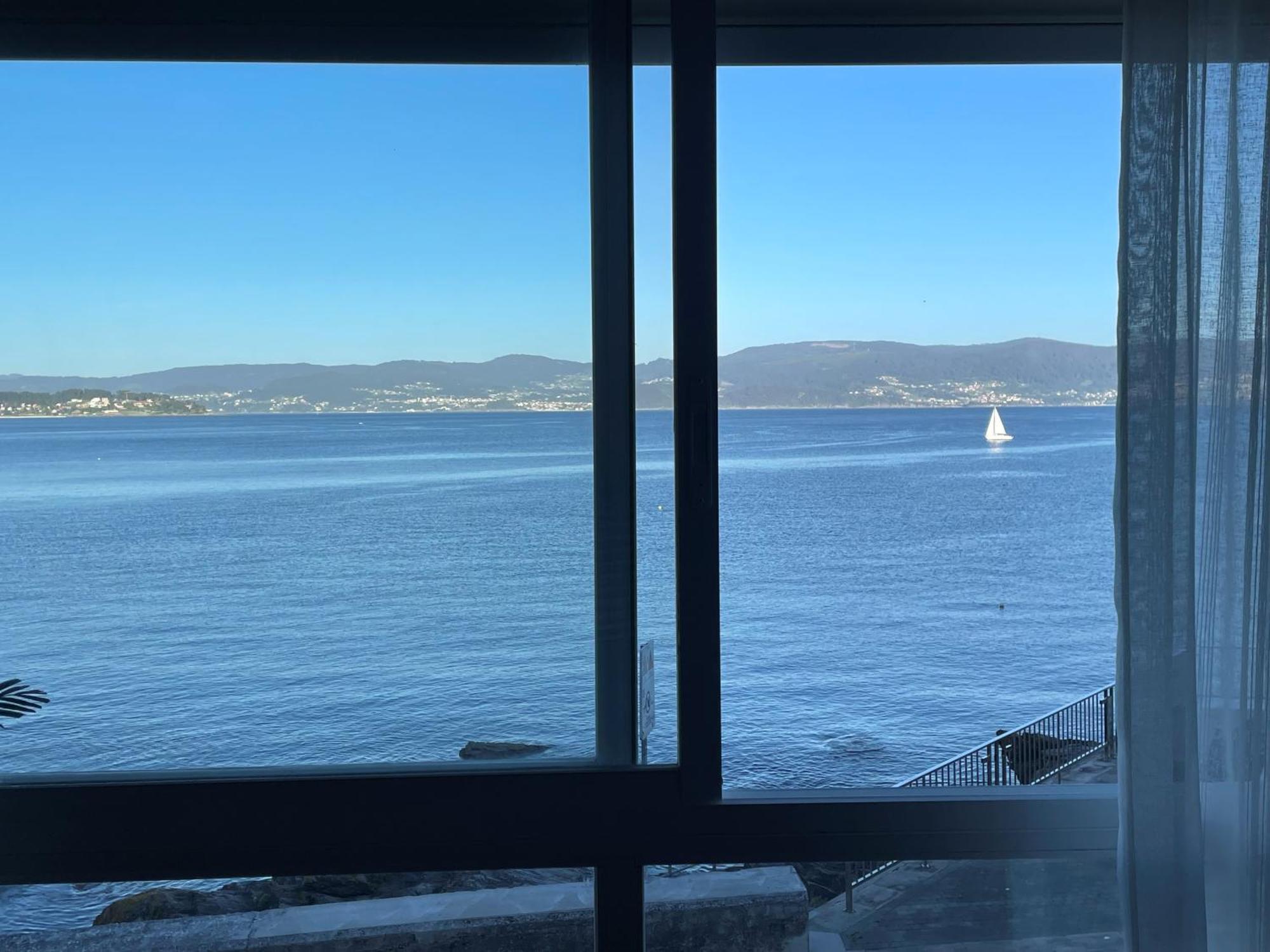 Apartamento Piso Vacaciones En El Mar Sanxenxo Exterior foto