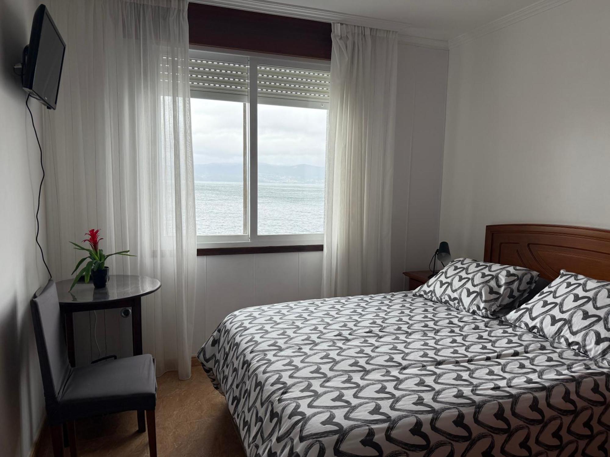 Apartamento Piso Vacaciones En El Mar Sanxenxo Exterior foto