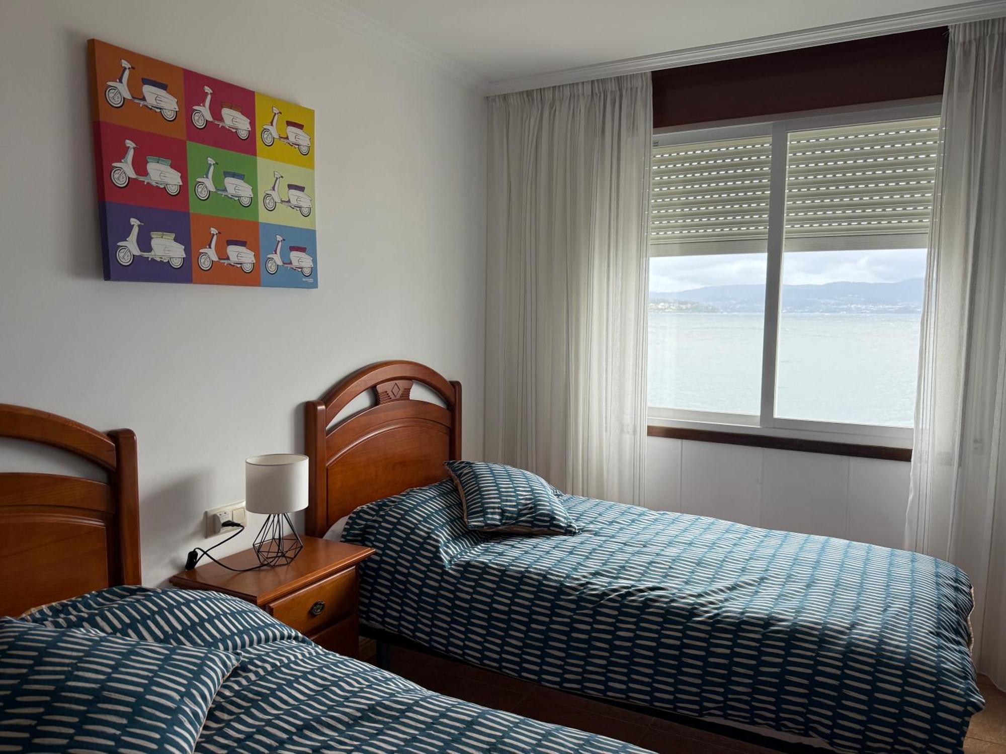 Apartamento Piso Vacaciones En El Mar Sanxenxo Exterior foto