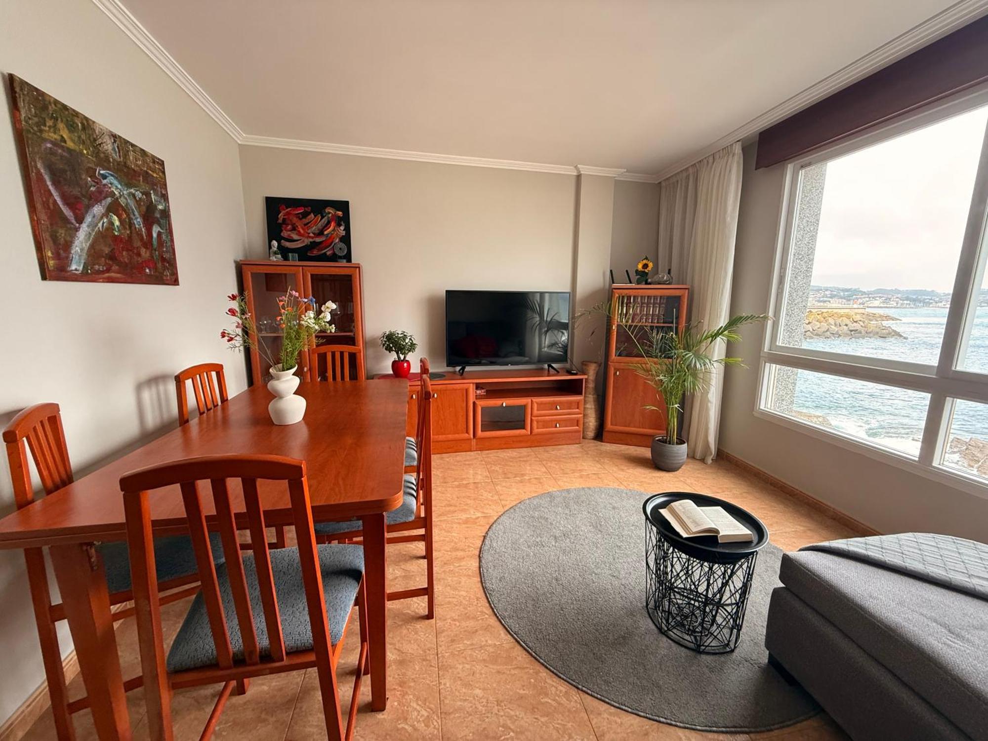 Apartamento Piso Vacaciones En El Mar Sanxenxo Exterior foto