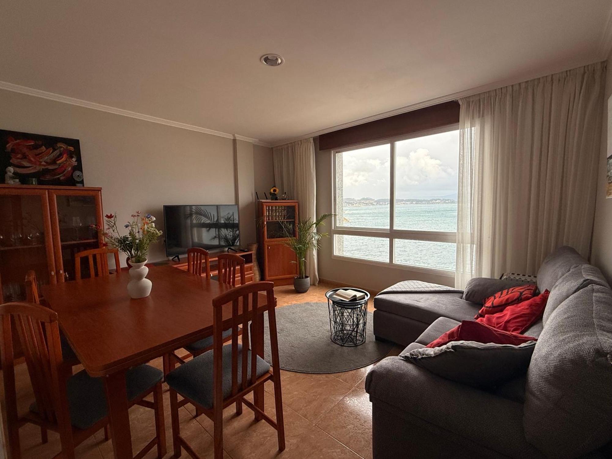 Apartamento Piso Vacaciones En El Mar Sanxenxo Exterior foto